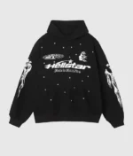 Hellstar Studios Racer Vintage Hoodie Black