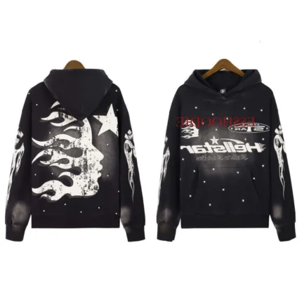 Black Hell Star Records Hoodie